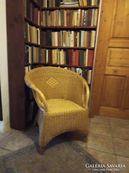 Természetes rattan fotel/karosszék