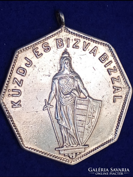 ~1900 KÜZDJ ÉS BÍZVA BÍZZÁL / VERSENY DÍJ 800 FINOMSÁGÚ EZÜST