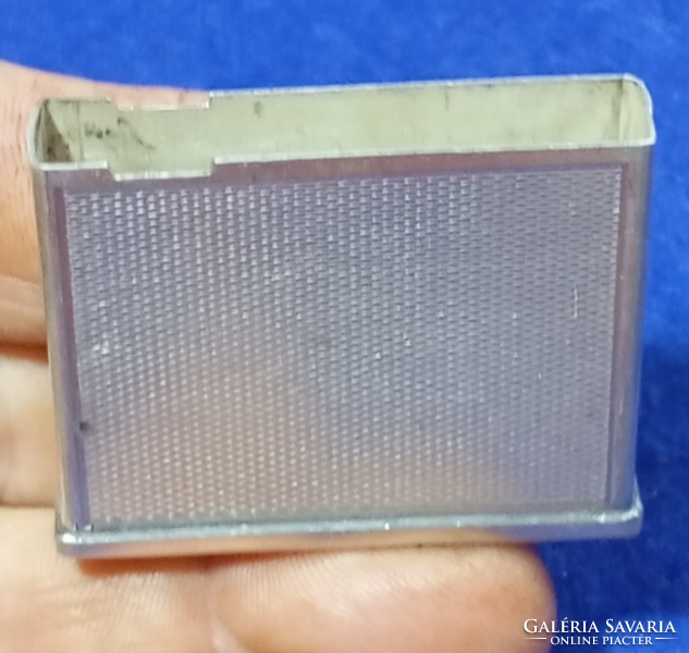 Ezüst (835 finomságú) jelzett öngyújtó tok 1930 k.r.