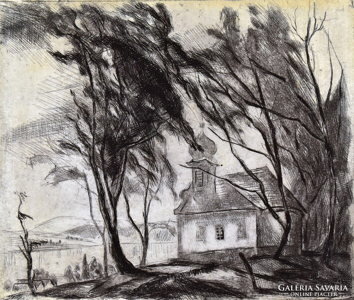 Szőnyi István (1894-1960): KÁLVÁRIA -KÁPOLNA ZEBEGÉNY