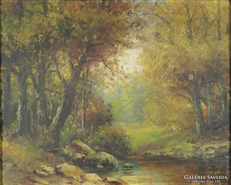 Petheő A. László : Erdei patak