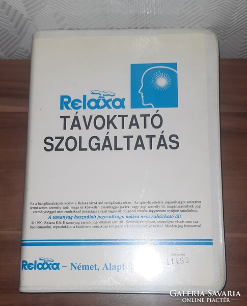 Relaxa nyelvtanulás - Német alapfok 6 db kazettával