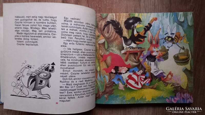 Fodor Sándor - Csipike mesekönyv 1984 - Rusz Lívia rajzaival