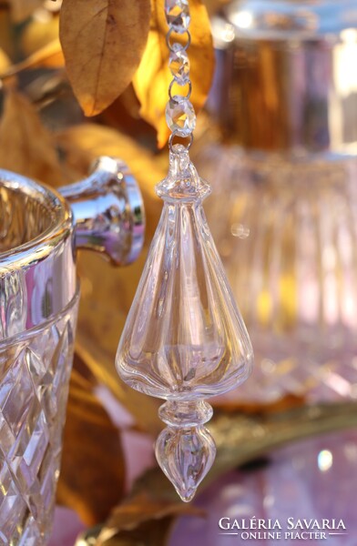 Kristály karácsonyfadísz