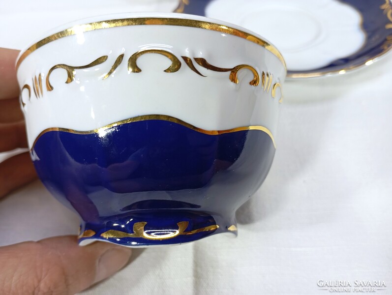 Zsolnay Pompadour III kávéscsészék TOP állapotban, sérülésmentesek.