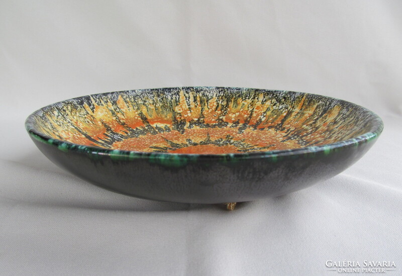 Bodrogkeresztúri kerámia fali tál