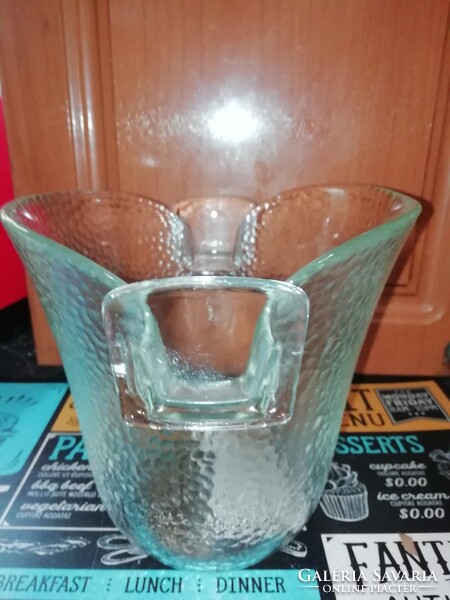 Régi üveg váza különleges darab Sok Aukció és Akciók Vegye Vigye