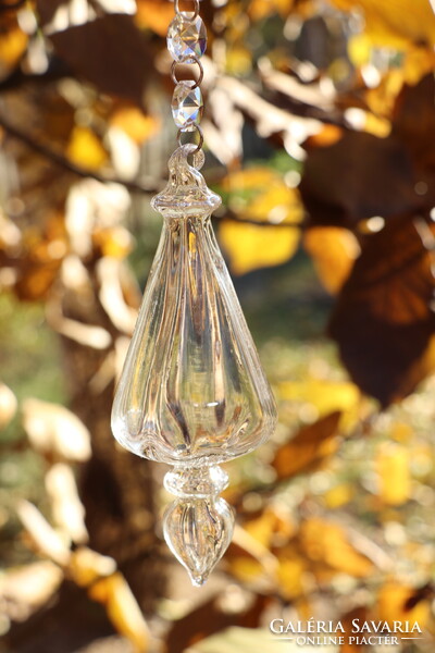 Kristály karácsonyfadísz