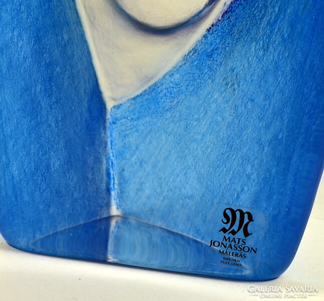 Mats Jonasson (1945) " KÉK PORTRÉ "