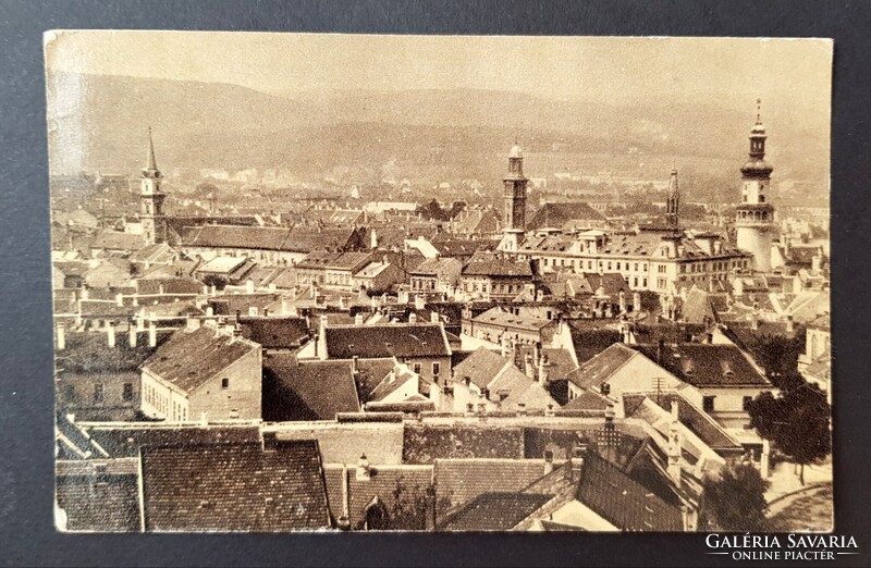 Sopron város képeslap