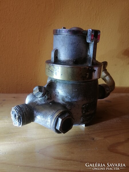 Antik, sárgaréz-öntvény " LÁMPAGYÁR"-i vízóra