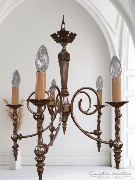 KIÁRUSÍTÁS!  Empír stílusú antik csillár