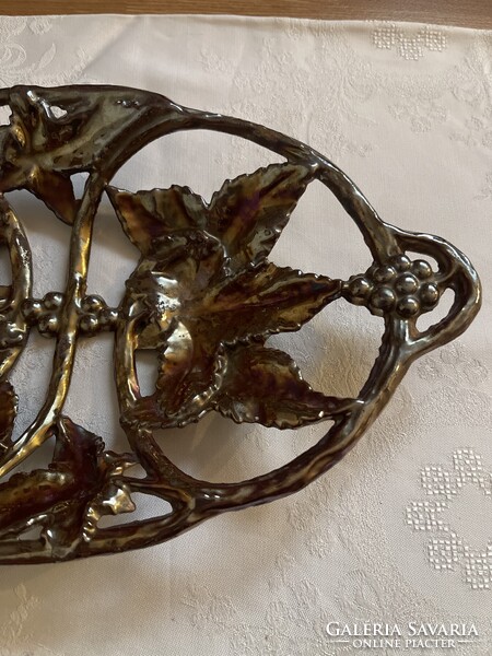 Gyönyörű eizin mázas dög nehéz fém kínáló.