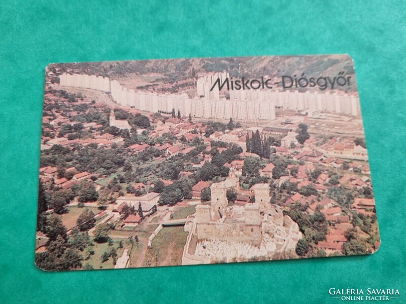 Magyar Néphadsereg  1986. évi kártyanaptár - Miskolc-Diósgyőr