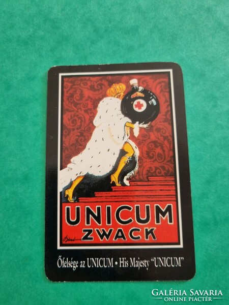 ZWACK UNICUM RÉSZVÉNYTÁRSASÁG 1994. évi kártyanaptár