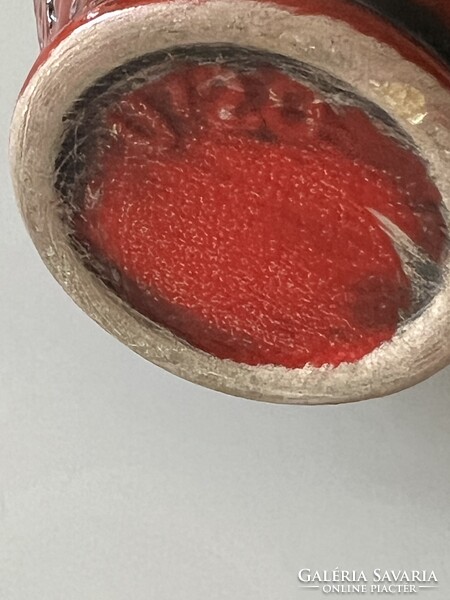 Carstens Tönnieshof fat lava kerámia váza, 20,5 cm magas