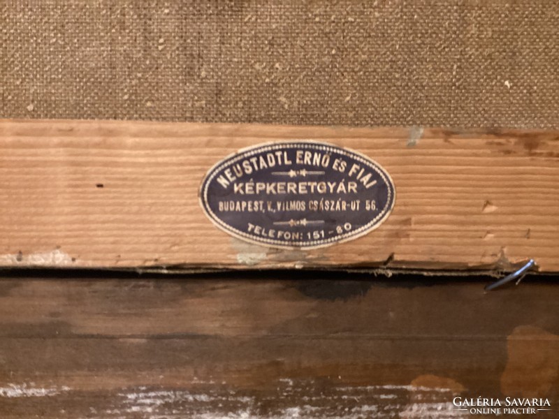 Ilosvai Varga István ( 1895 - 1978 ) - Falusi utcakép .