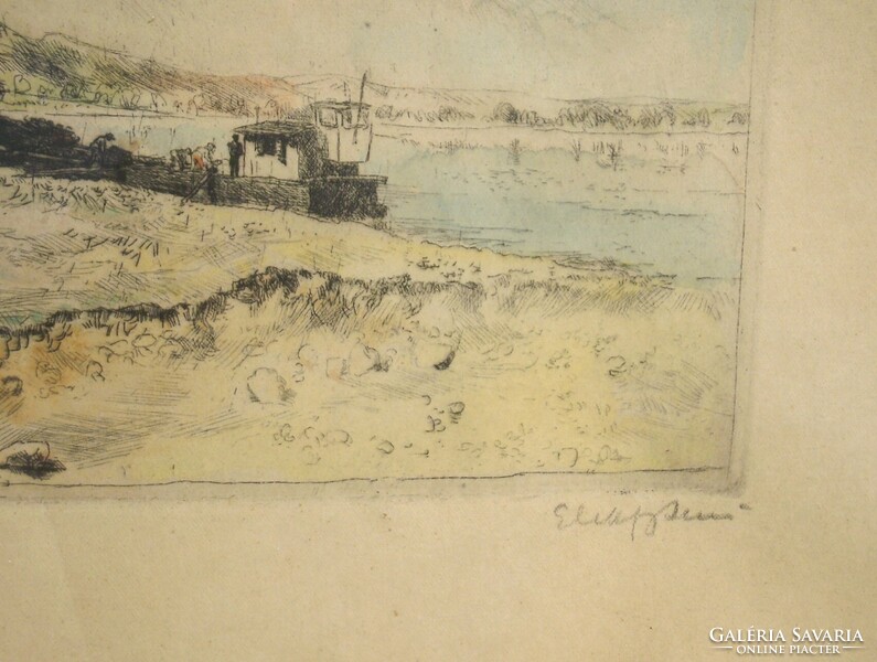 (N) Elekfy Jenő (1895-1968) : Hajórakodás