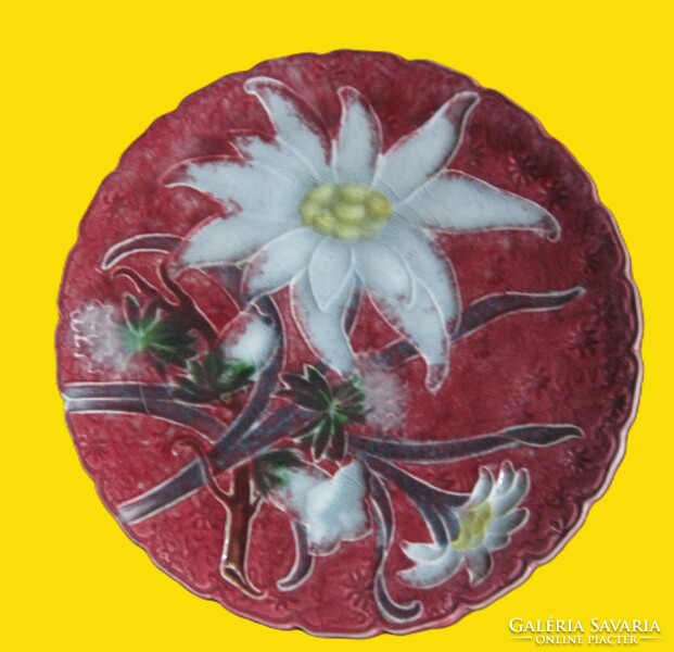 Steidl  and Znaim: Virágmintás tányér