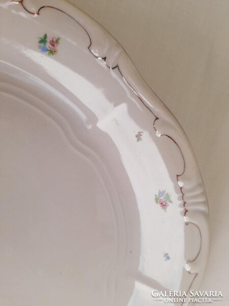 Zsolnay tollazott nagy kerek kinalo-torta tal