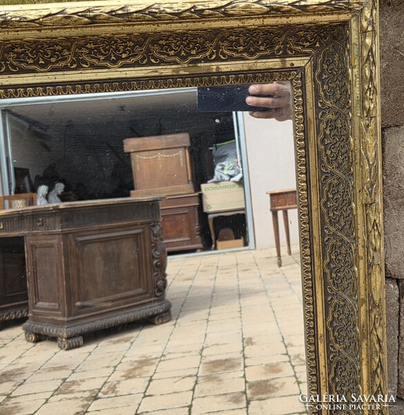 Antik nagyméretű tükör 196x96cm