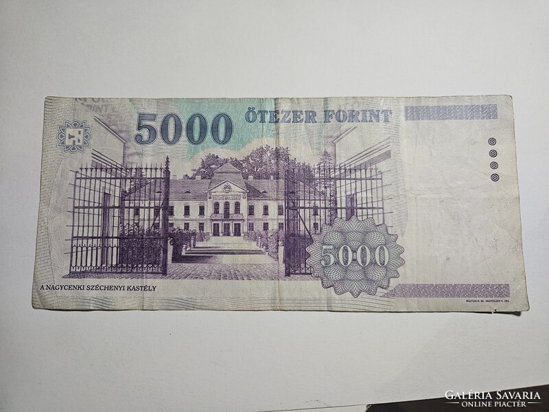 1999-es 5000 Forint EF