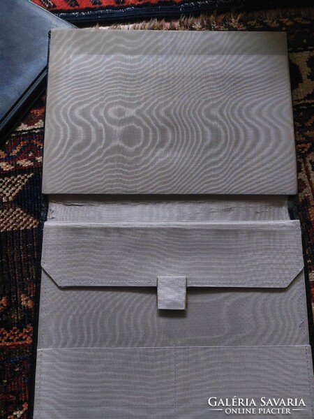 Vintage írómappa, füzet, irattartó - irodai kellék