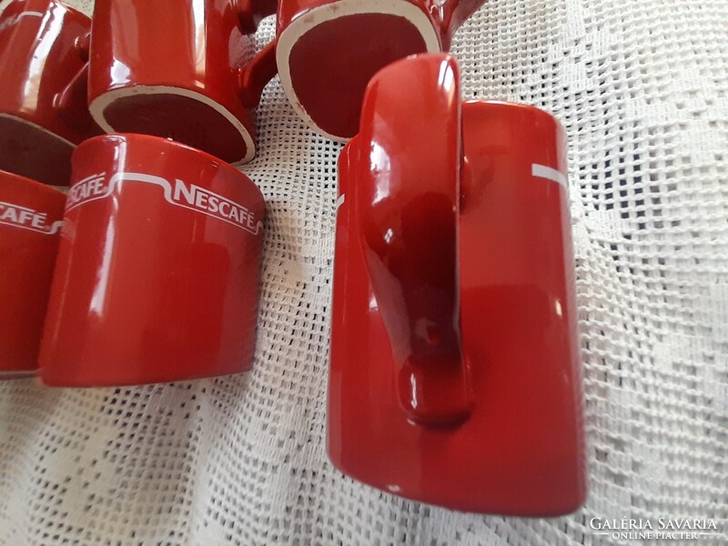 6 db Angol Nescafé bögre