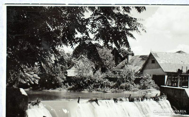 Székelyudvarhely - Küküllő gátja   régi képeslap  1942    jó fotó