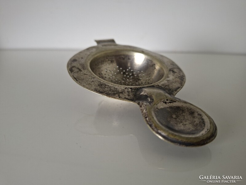 Antik 110 éves Hacker alpacca Népopera - Erkel színház kávéházi relikvia