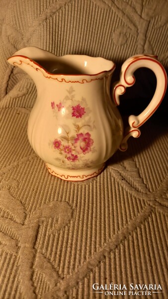 Régi zsolnay virágos tejkiöntő