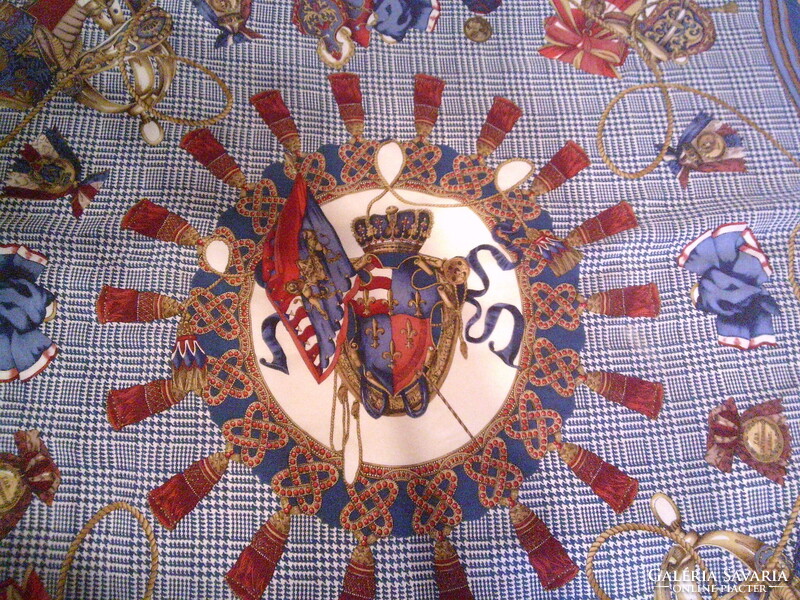 Vintage Codello valódi silk selyemkendő