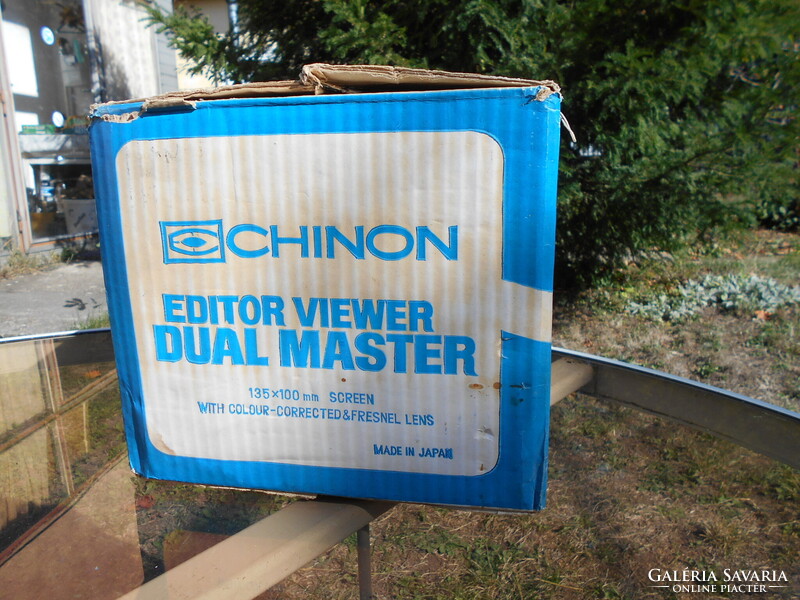 Chinon Japán Super 8 szerkesztő  Editor Viewer Dual Master