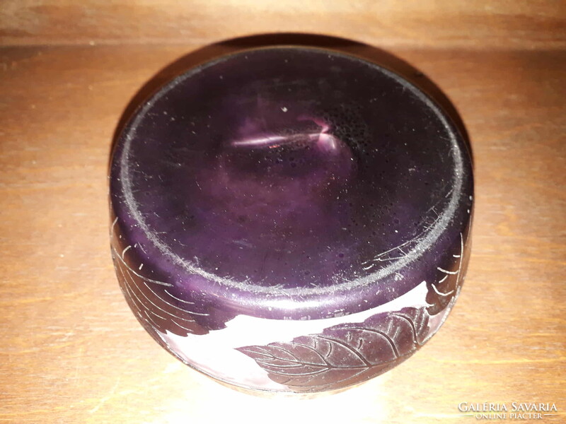 Szecessziós üveg / Delatte-Nancy.