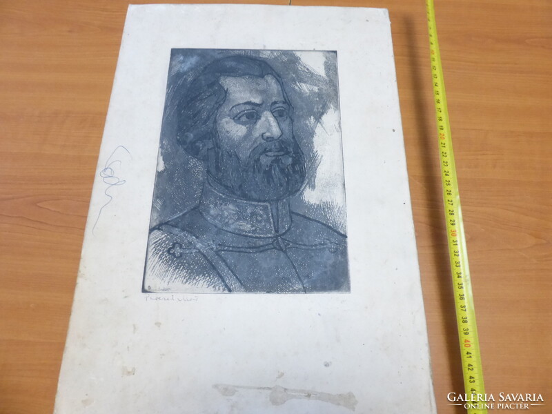 Rézkarc - Perczel Mór