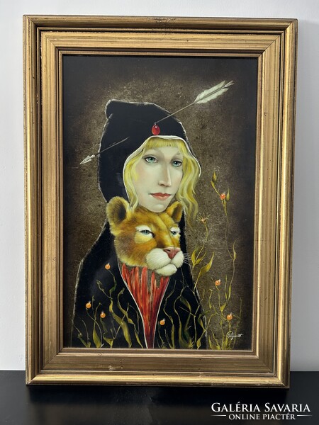 Szász Endre stílus, Pregard szignóval Oroszlánszív