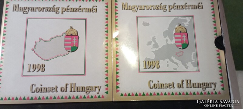 Magyarország pénzérméi 1998 BU