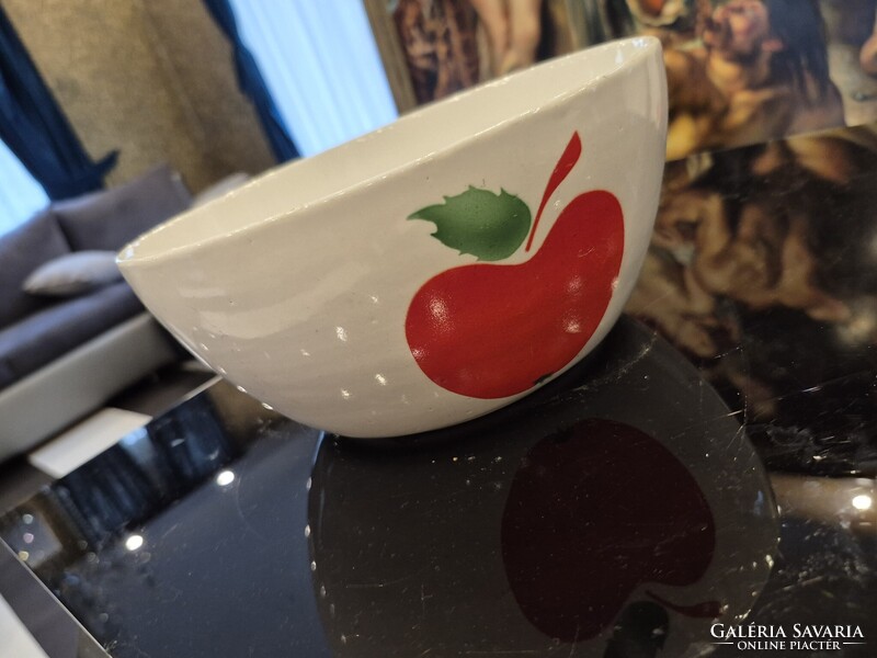 Gránit tál alma mintás