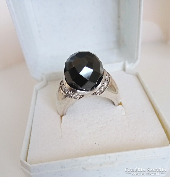 Gyönyörű olasz TI SENTO ezüst gyűrű