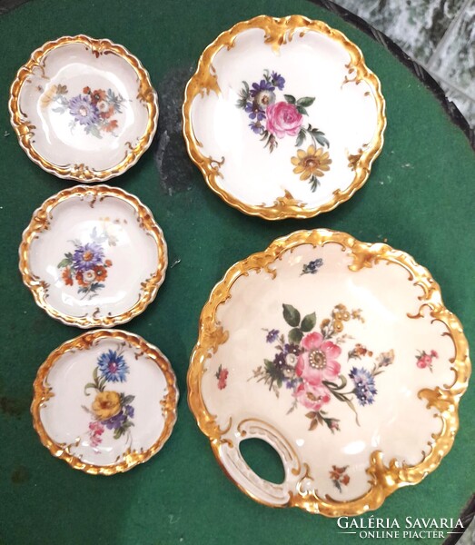 IngyenPosta:VITRINBŐL:Antik ROSENTHAL" Moliere"  kínáló szett