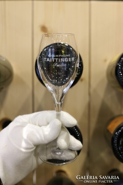 TAITTINGER Champagne 16 cl-es kristályüveg kóstoló pohár készlet (6 db)
