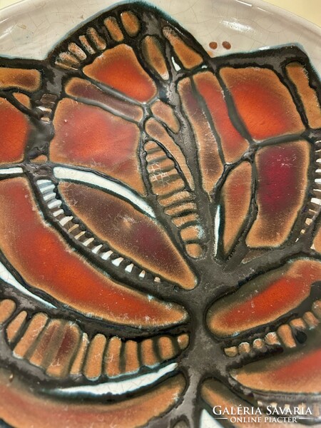 Krajtsovits Margit falitányér 32cm átmérőjű