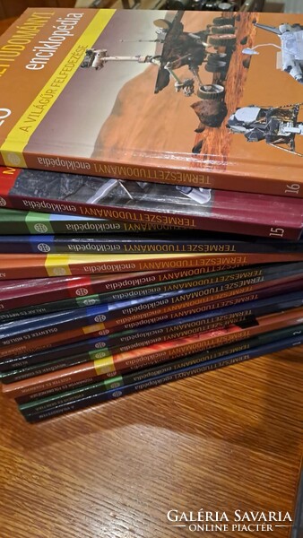 Természettudományi enciklopédia 16 részes