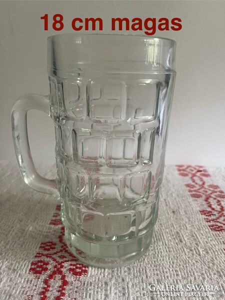 Hatalmas korsó 18 cm magas