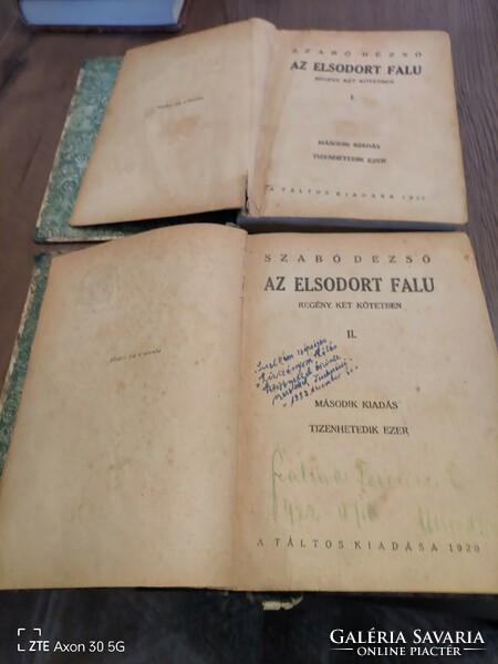 Szabó Dezső Az elsodort falu