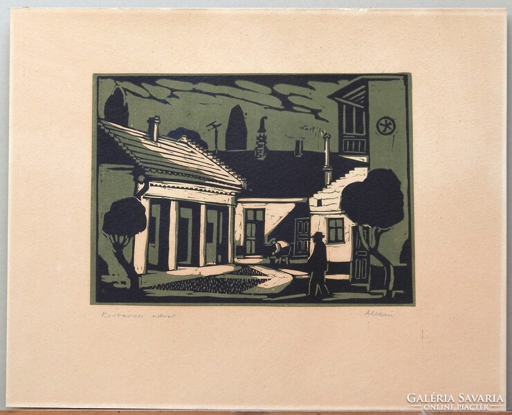 + Alexin Andor : Kisvárosi udvar