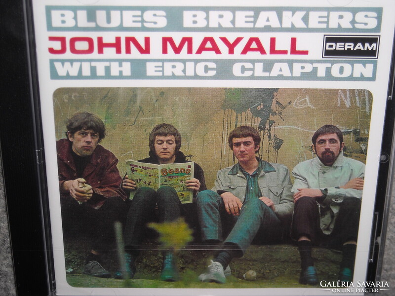 JOHN MAYALL WITH ERIC CLAPTON BLUES BREAKERS CD ÚJ gyári bontatlan