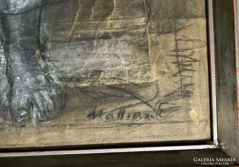 Mattioni Eszter, Arató leány, aukción szerepelt nagy méret!