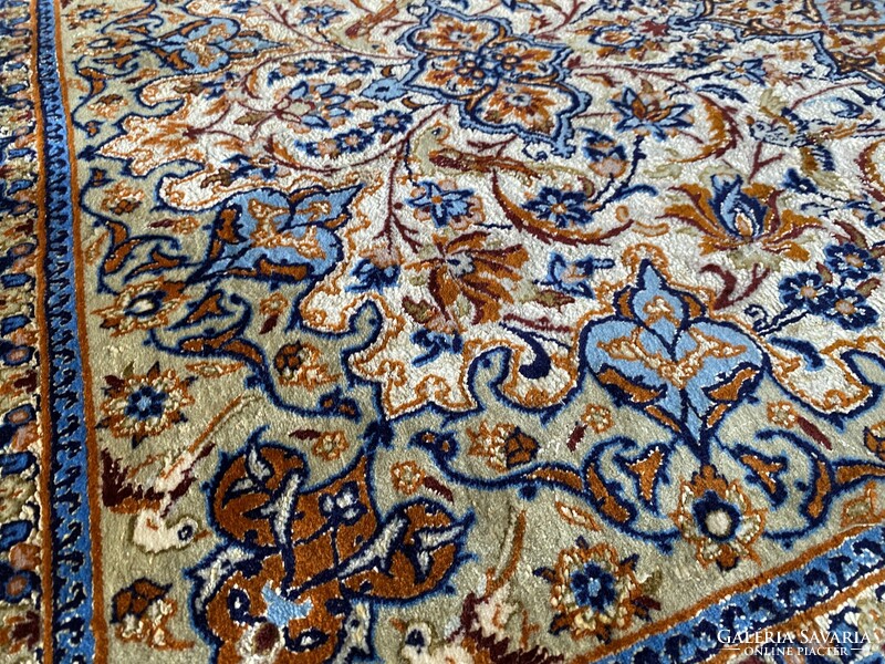 Exkluzív Isfahan Selyem Perzsa Szőnyeg  167x110