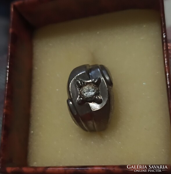 Klasszikus ezüst gyűrű